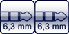 Klinke 3p. 6,3 mm <br>Klinke 3p. 6,3 mm 