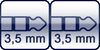 Klinke 3p. 3,5 mm<br>Klinke 3p. 3,5 mm