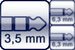 Mini-Klinke 3p.<br>2x Klinke 3p.