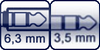 Klinkenbuchse<br>Mini-Klinke 3p. 3,5 mm