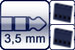 Mini-Klinke 3p.<br>2x Euroblock