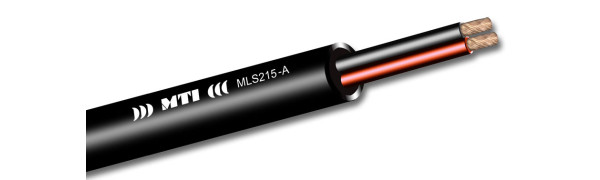 MTI Prof. Speakercable, 2x 1,5 mm² O.F.C., schwarz