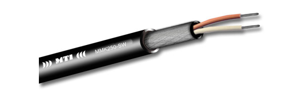 MTI Prof. Micro-Cable, 1x2x0,50 mm², sw., PUR