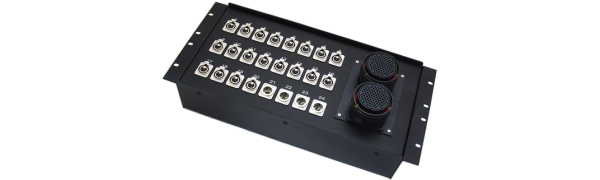 19''-Stagebox 20x XLR-fem./4x XLR-male, 2x TL85 female