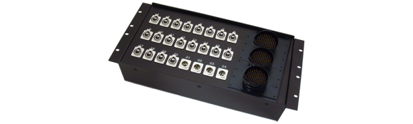 19''-Stagebox 20x XLR-fem./4x XLR-male, 3x TL85 male