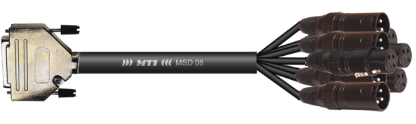 MTI Digital-Loom, D-Sub-male 25p./XLR-fem./male, TDAE
