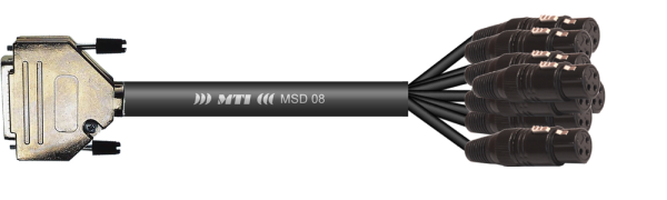 MTI Digital-Loom, D-Sub-male 25p./XLR-fem./male, YAM