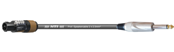MTI Speakercable, 2x2,5mm², Speakon/Klinke