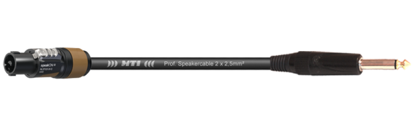 MTI Speakercable, 2x2,5mm², Speakon/Klinke