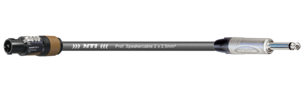 MTI Speakercable, 2x 2,5 mm², Speakon/Klinke