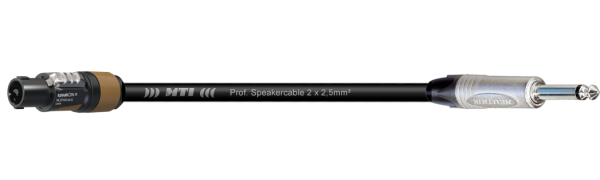 MTI Speakercable, 2x 2,5 mm², Speakon/Klinke