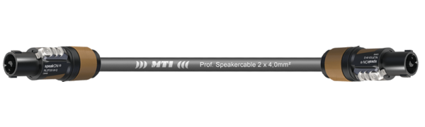 MTI Speakercable, 2x4,0 mm², Speakon