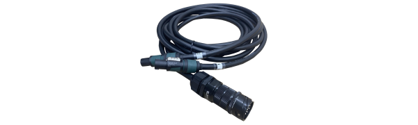 MTI LS-Breakout-Cable, 4x4,0 mm², PACOM 8p.male o.Ü., 2x Speakon 4p.