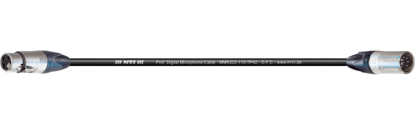 MTI DMX-Adapter, Neutrik XLR-fem. 3p./male 5p., 0,5 m