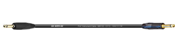 MTI Instr.-Cable TP7022, Neutrik Silent-Kl./Klinke, Goldkte., sw.