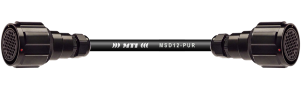 Multicore-Kabel 2x TL37 fem. mit Ü., 12 Ch., AES, 75,0 m
