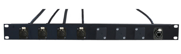 MTI ETHERNET-DMX-EINBAU-ADAPTER 4x XLR-5p. female