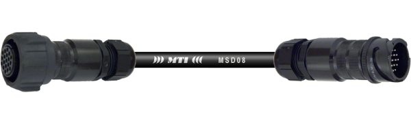 Digital Multicore-Kabel TL19 fem. m.Ü./male o.Ü., 6-Ch., 25,0 m
