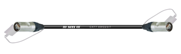 MTI/BELDEN CAT7 AWG23/1 Ethernet-Kabel, Neutrik Ethernet-Stecker, 80,0 m