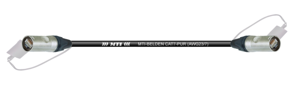 MTI/BELDEN CAT7 AWG23/1 Ethernet-Kabel, Neutrik Ethernet-Stecker, 30,0 m