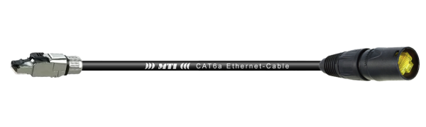 MTI/Belden CAT6a Ethernet-Kabel, Neutrik EtherCon NE8MX-6/RJ45, 6,5 m