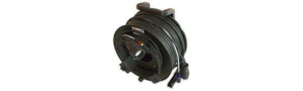 MTI CAT.5e 4x Ethercon/1x Schuko-St./-Kupplg.Vollgummi 3x 2,5 mm², GT380.RM,15,0 m