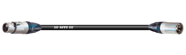 MTI Prof. DMX-Cable, blau, XLR-fem./male 3pol. farbcodiert