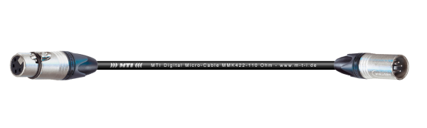 MTI Speaker-Multicore-Cable, XLR-fem./male 4p., 10,0 m