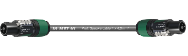 MTI Speakercore, 4x 4,0 mm² LA-SP25, Speakon, 2,0 m