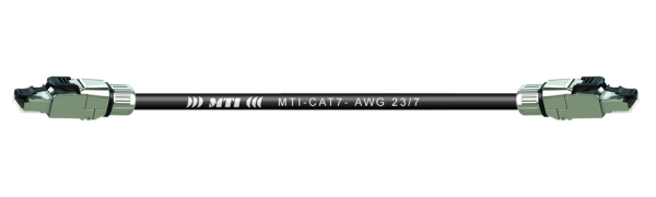 MTI/BELDEN CAT7 AWG23/7 Ethernet-Kabel, Metall RJ45-Stecker