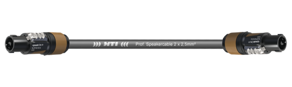 MTI Prof. Speakercable, 2x2,5mm², Speakon 4p., 60,0 m, GT310.RM