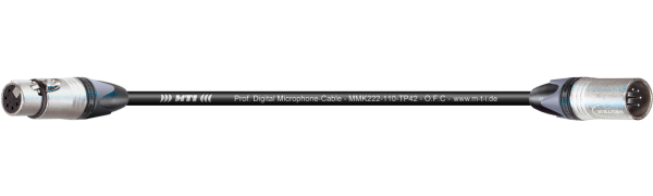 MTI Prof. DMX-Cable, XLR-fem./male 5p., BXX-8