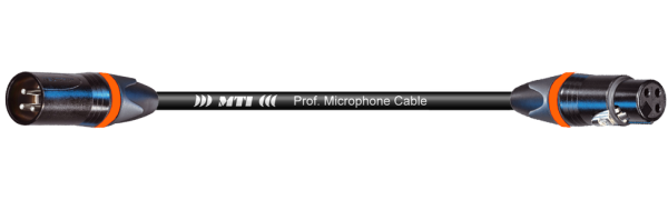 MTI Digital Micro-Cable, Neutrik XLR-fem./male 3p.sw., XXR-9, 1,0 m