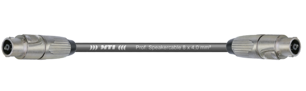 MTI Speakercore, 8x 4mm² Rigging Speakon 8pol. Metall, 15,0 m