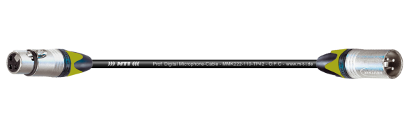 MTI Prof. DMX-Cable, Neutrik XLR-fem./male 3p., BXX-4, 30,0 m