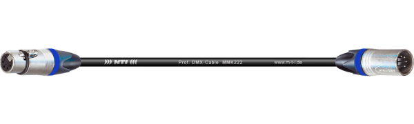 MTI Prof. DMX-Cable, XLR-fem./male 5p., XXR-6, 3,0 m