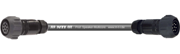 MTI Speakercore, 8x4,0 mm² Rigging, PACOM 8p. fem./male m. Ü., 15,0 m
