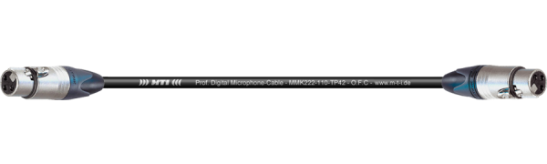 MTI Digital Audio-Adapter, Neutrik XLR-fem./fem. 3p.