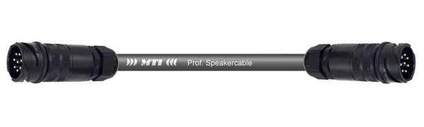 MTI Speaker-Adapter, 8x 2,5 mm² Rigging, PACOM 8p. male/male o. Ü., 0,3 m