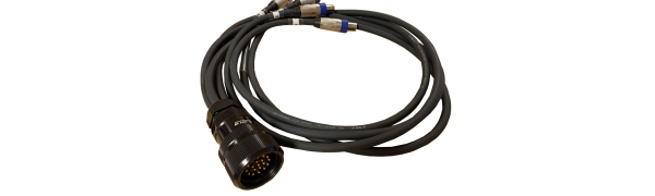 d&b/MTI Prof. Line-Array-Adapter, 19p. male M.Ü. 4x 1,5 m