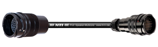MTI Speaker-Adapter,32x1,5 mm²,PACOM 37p.fem./male m.Ü., 0,3m