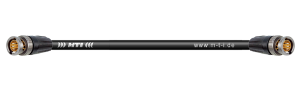 MTI/Belden Video-Cable, 2x BNC 75 Ohm, Goldkte., SDI/HDTV/VOLLBILD