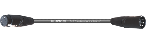 d&b/MTI Prof.-Speakercore, 4x 4,0 mm²  AP5-fem./male 5pol.