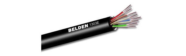 Belden Prof. CAT6A, Datenleitung AWG24/7), schwarz