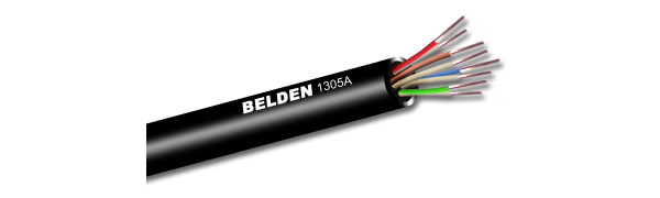 Belden Prof. CAT5e Datenleitung, PVC - AWG.24, schwarz