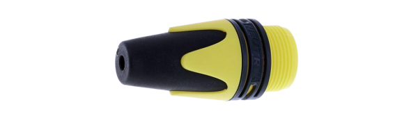 Neutrik XLR-Tülle, Kabelstecker NC-XX, gelb