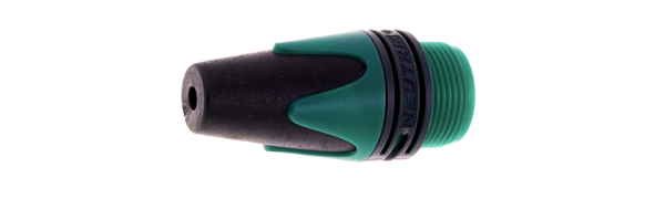 Neutrik XLR-Tülle, Kabelstecker NC-XX, grün