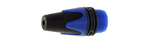 Neutrik XLR-Tülle, Kabelstecker NC-XX, blau