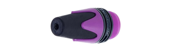 Neutrik XLR-Tülle, Kabelstecker NC-XX, violett