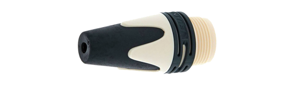 Neutrik XLR-Tülle, Kabelstecker NC-XX, weiß